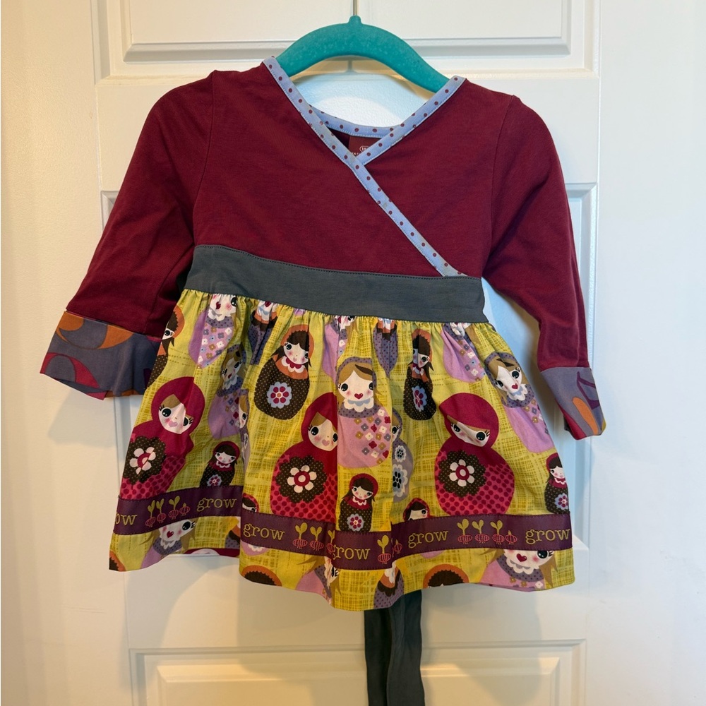 Matilda Jane Colorful Doll Print Top